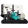 Powered by Cummins engine coupled with Stamford Low price 70DB@7M silent type 80kw genset