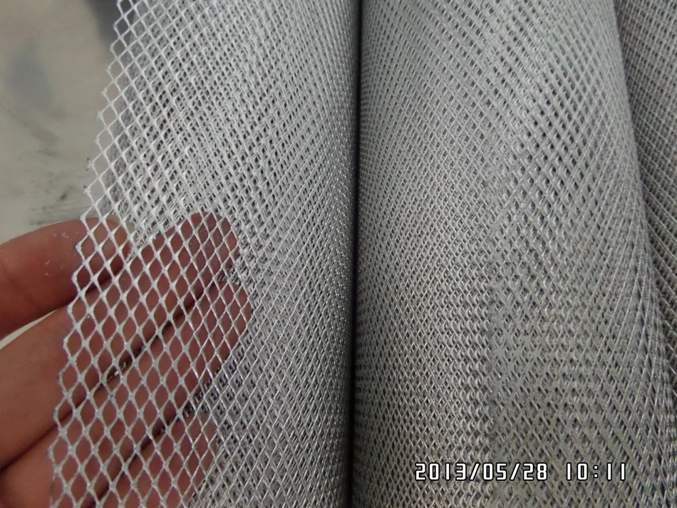 304 Stainless Steel Expanded Steel Mesh Sheets With 9 Gauge Thickness