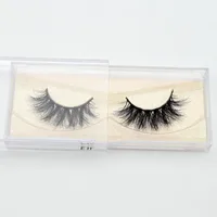 

E11 Mink Extension Vendor 100% Cruelty free Handmade 3d mink eyelashes with customize box