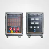 Power distribution equipment rack box with circuit breakers