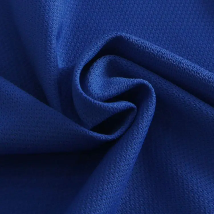 93 Polyamide 7 Elastane Jacquard Honeycomb Mesh Fabric For Sportswear ...