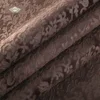 Brown Flower Pattern Sofa Fabric Home Textile Upholstery for Sofas