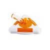 1016(V800) Deluxe triangular vac head w/push button telephone connect/disconnect orange series for swimming pool