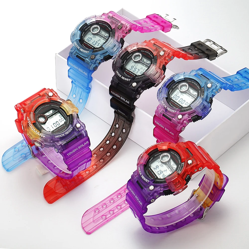 

Top Brand G Fashion Sport Watch Waterproof Digital Watch Dazzle Colorful Shock Multifunction Digital Watches Military watch, Colors