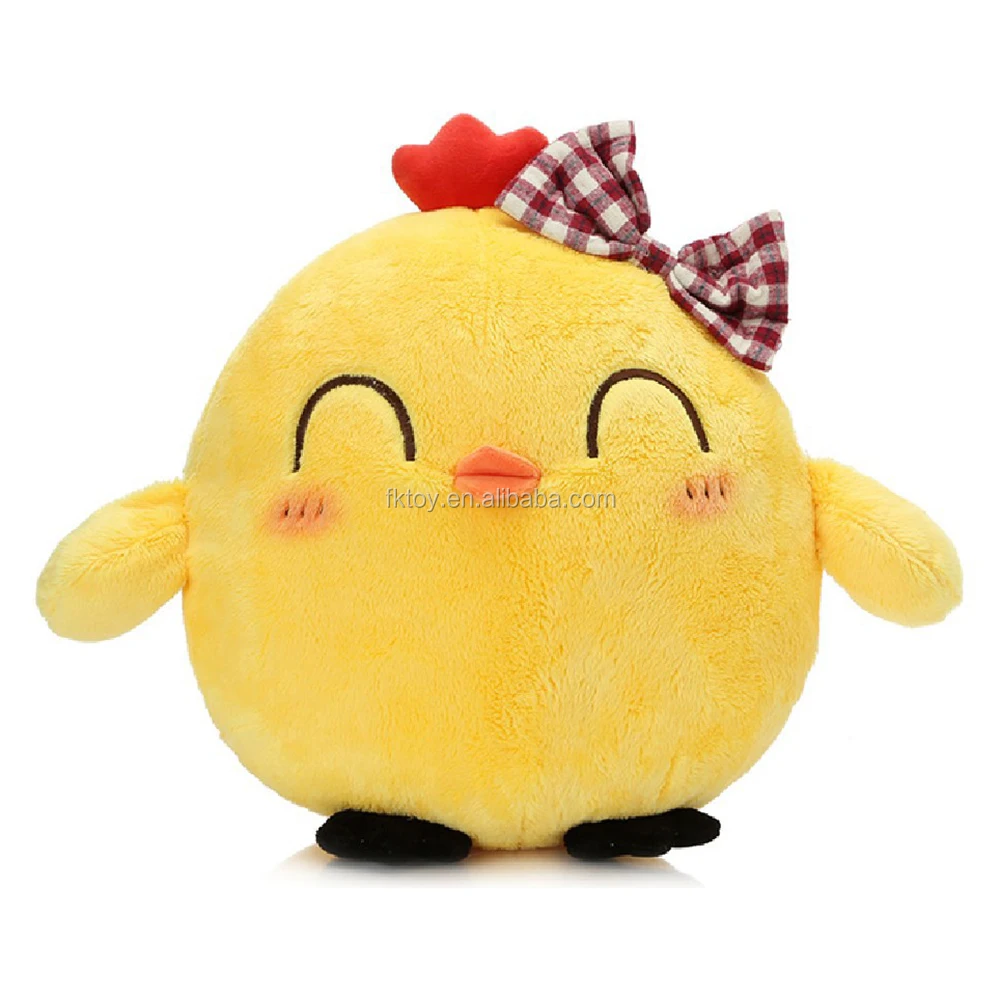 yellow chicken stuffed animal