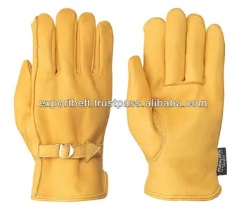 mens thinsulate leather driving gloves