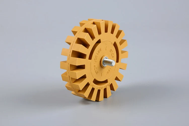 4" Auto Rubber Wheel Rubber Pad Decal Eraser Wheel Rubber Disc Buy