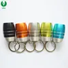 Beer Barrel Shape LED Keychain, Beer Promotional Flash Keyring.