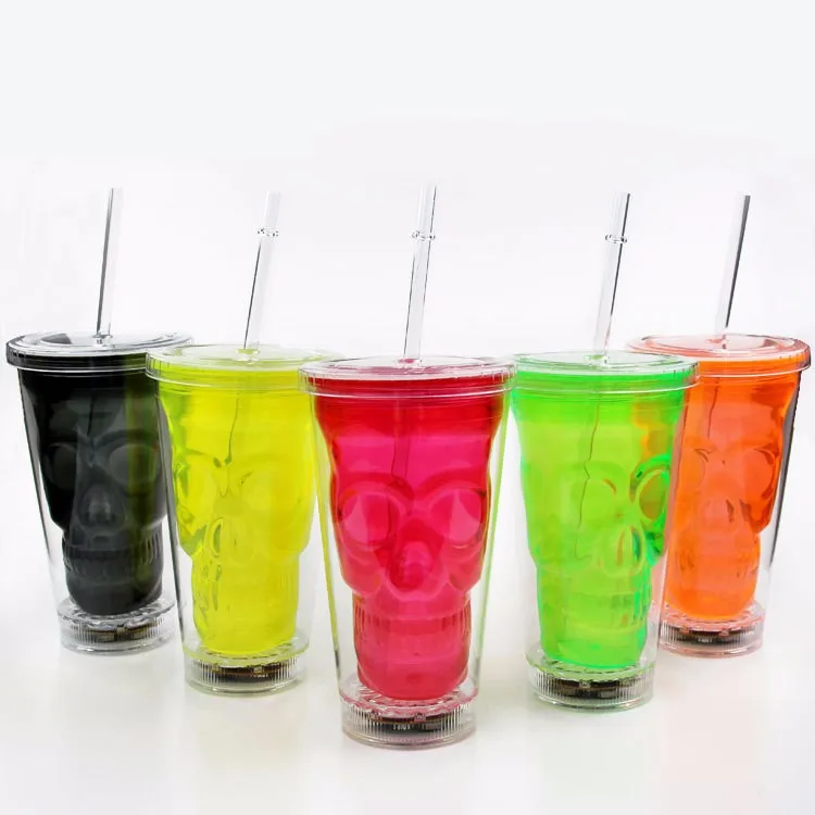 New Item Halloween beer mug, promotion gift plastic beer mug