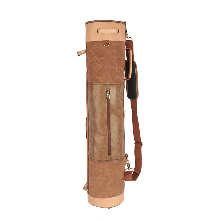 

HIBO Custom Vintage Sunday Golf Bag Leather For Women, Customized color