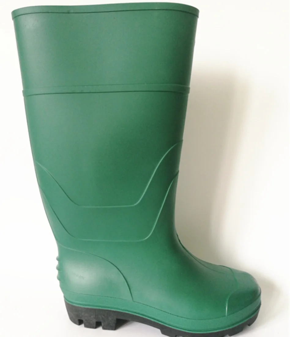 Fat Feet High Quality Size 13 Rain Boots Knee High Boots For Men Pvc