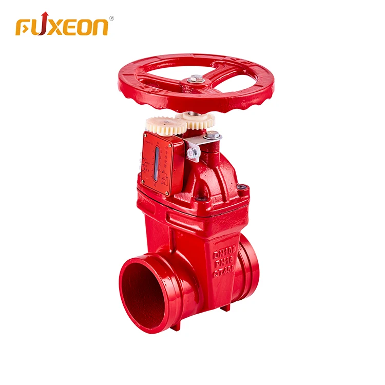 High quality & best price grooved end fire signal valve