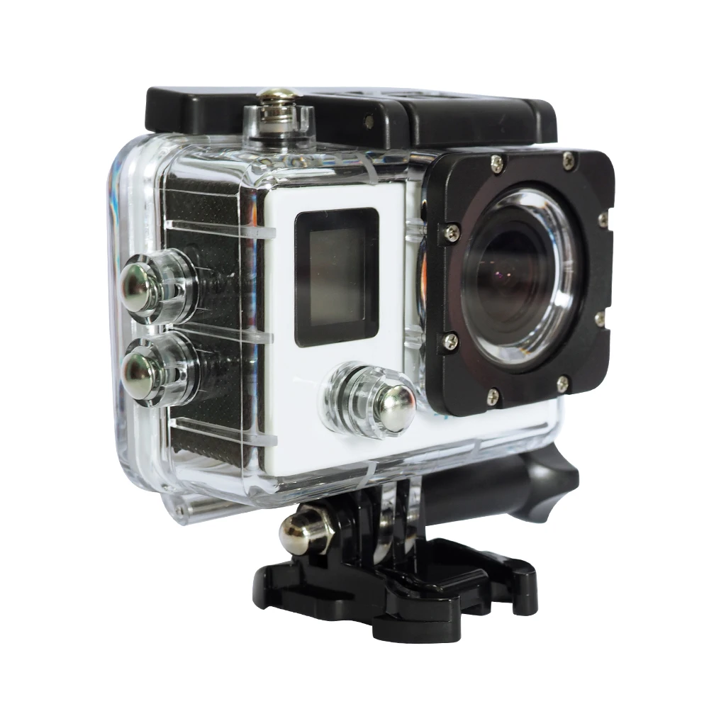 

2019 Hot seller Waterproof 4K 16MP Dual Screen 1080p Action Camera for Water Sports Support WIFI