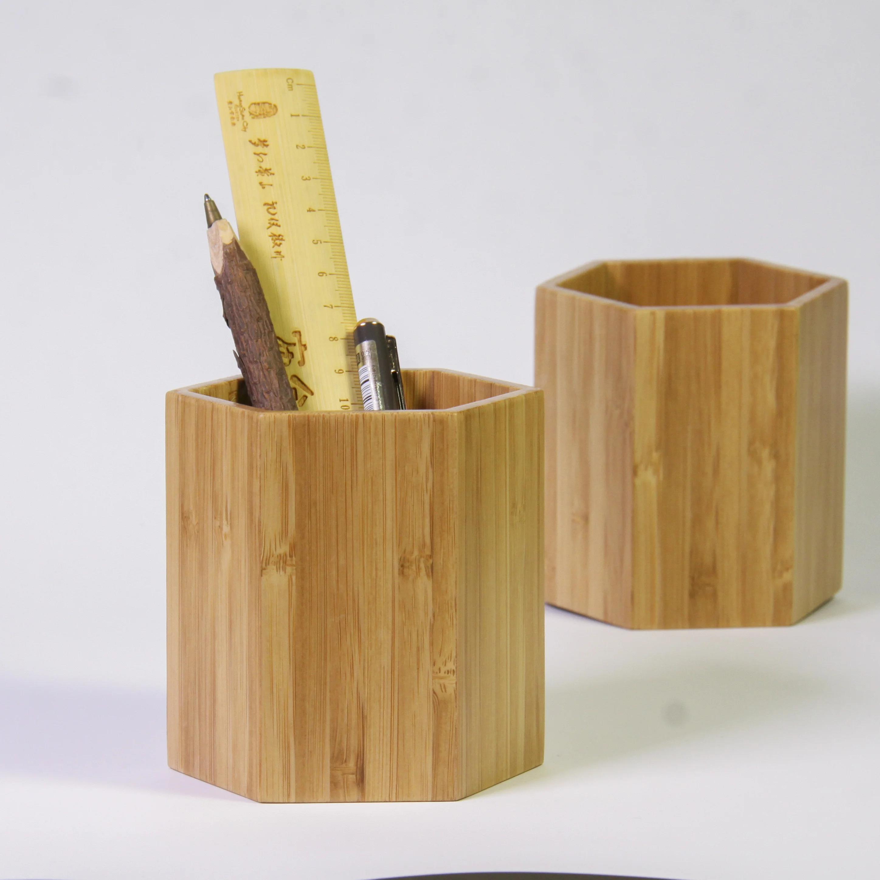 Bamboo Wooden Pencil Holder Pen Holder Buy Pencil Holder,Pen Holder,Desktop Stationery Product