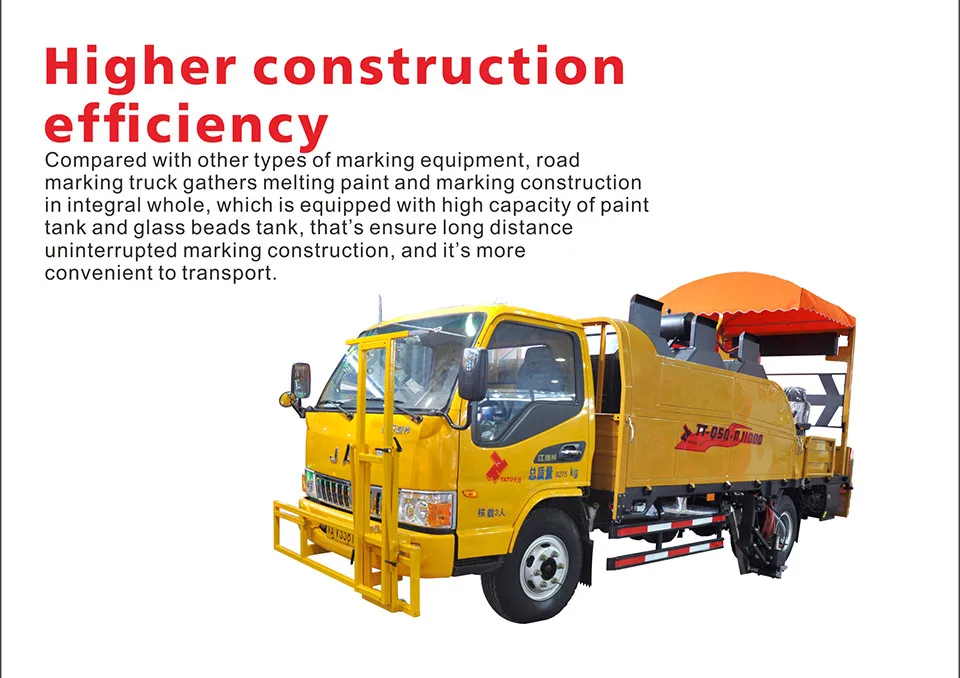 Road Marking Truck | Tatu Brand Road Marking Truck | Road Marking ...