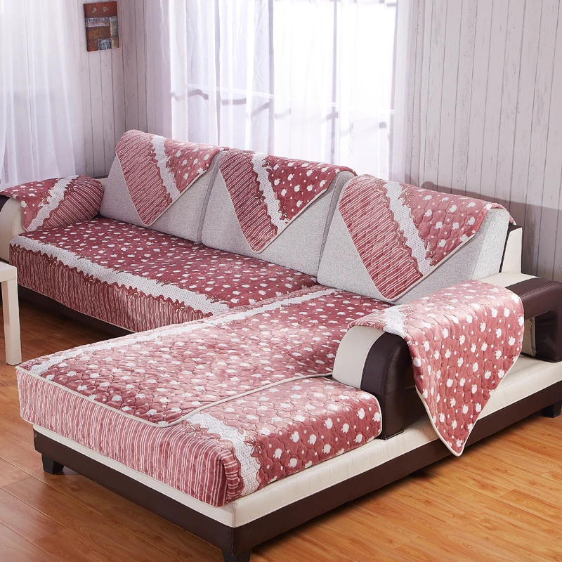 Anti-slip-multi-size-flannel-sofa-Cushion-Sofa-Towel-short