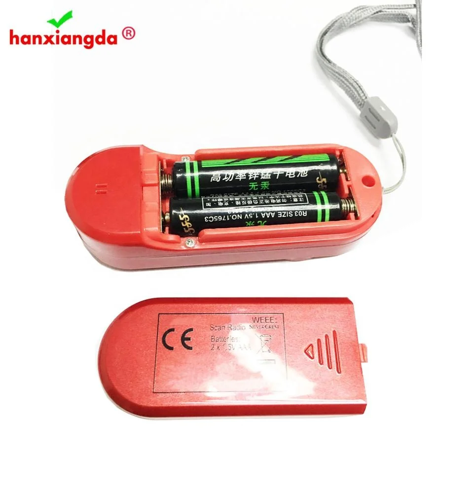 
FM Band Alarm Clock Radio Mini Size With Hand Strap 
