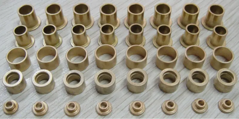 
sintered graphit bronze bushing 