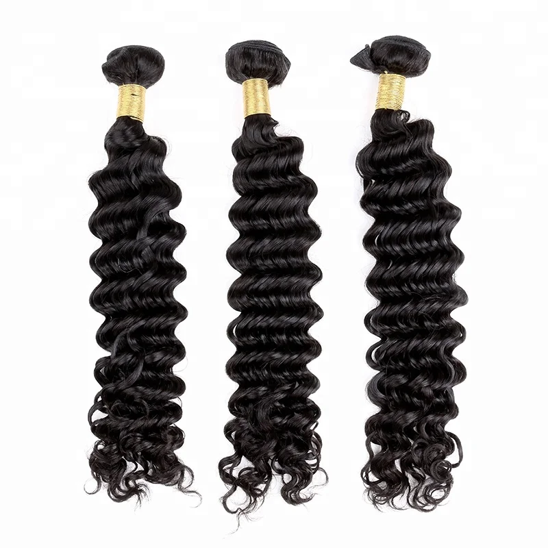 

Highest quality afro kinky 30 inch human hair weft! Deep wave brazilian human hair weft, N/a