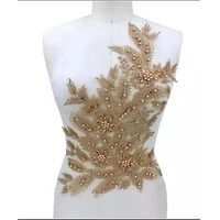 

Blossom 3D Flower Applique Beaded Sequins Flower LACE Patch