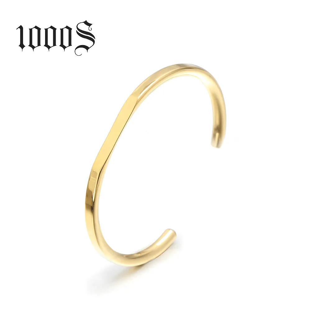 Free Sample 316 Stainless Steel Bangle For Women&Men Blank Bangle Engraved inspirational Message Cuff Mantra Bracelets