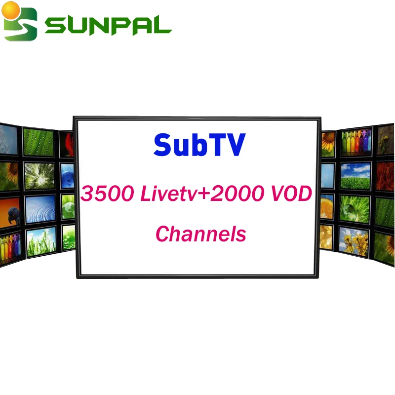 

Full HD French IPTV Abonnement SUBTV Code 1 Year Subscription 4500+ IPTV Europe Arabic French Germany Channels for Smart TV Box