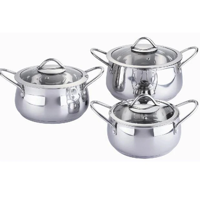 Wholesale 6pcs Zebra Cookware Set Stainless Steel - Buy Zebra Cookware ...