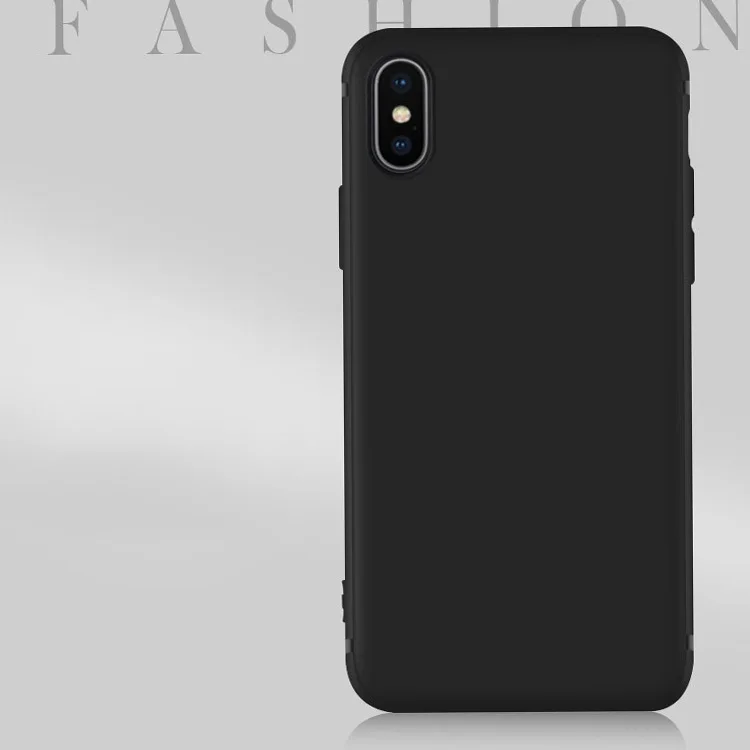 

Wholesale Mobile Accessories Back Covers Cell Phone Case For iPhone X XS, Black