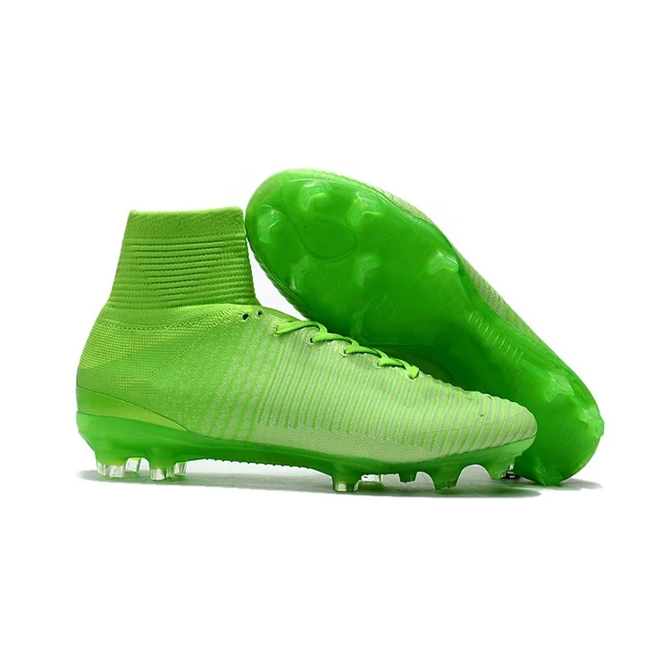 

Custom High Ankle Sports Football Boots Men Soccer Shoes, Any color is available