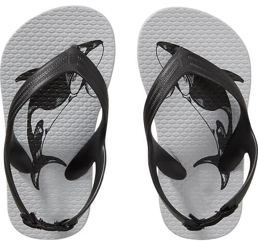 
Children Rubber Slippers Custom Printed Flip Flops 