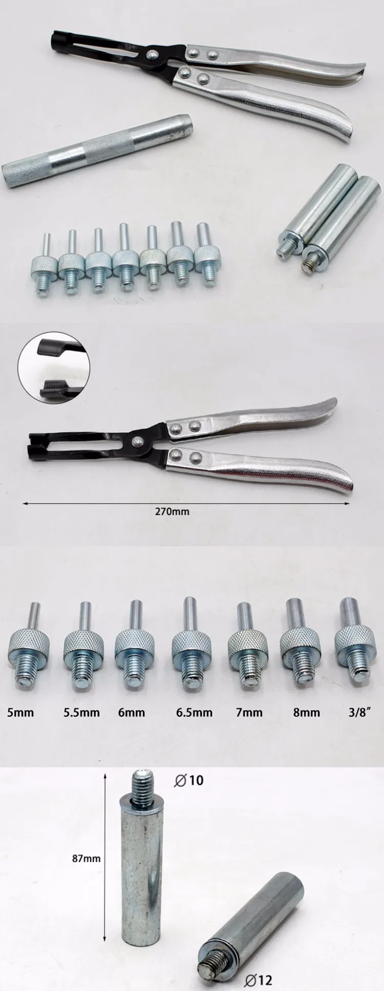 Valve Repair Tools 11pcs Valve Seat Removal And Installer Kit Buy