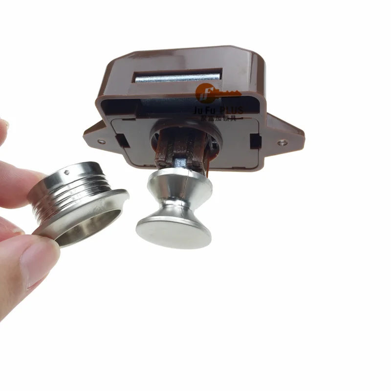 Pestillo De Bloqueo De Puerta De Armario,Pestillo De Botón Pulsador