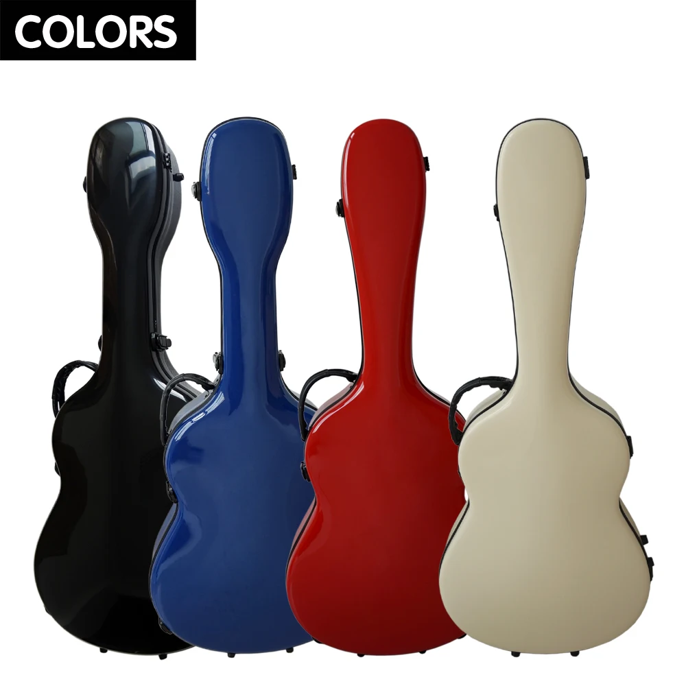 

China Aiersi Brand Color Fiberglass Guitar Case, Various colour