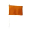 High Quality 100% Polyester Tape Pole Custom Solid Color Hand Shaking Flags