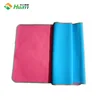 Double layer two tones cotton fabric yoga mat & towel