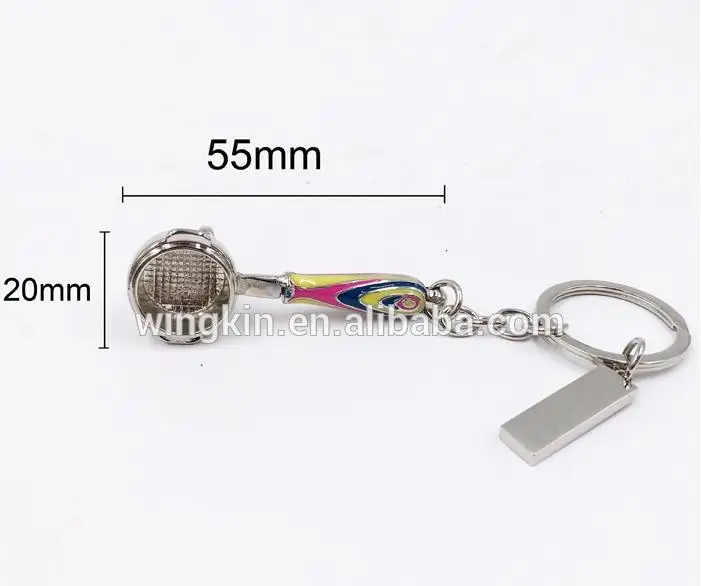 
Customized Mini Coffee Tamper shaped coffee Zinc Alloy Keychain 