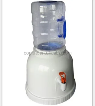 Countertop 5 Gallon Plastic Bottled Water Dispenser No Electric