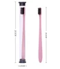 Nature Friendly Wholesale Travel Biodegradable Charcoal Toothbrush Wheat Straw Toothbrush with PVC tube