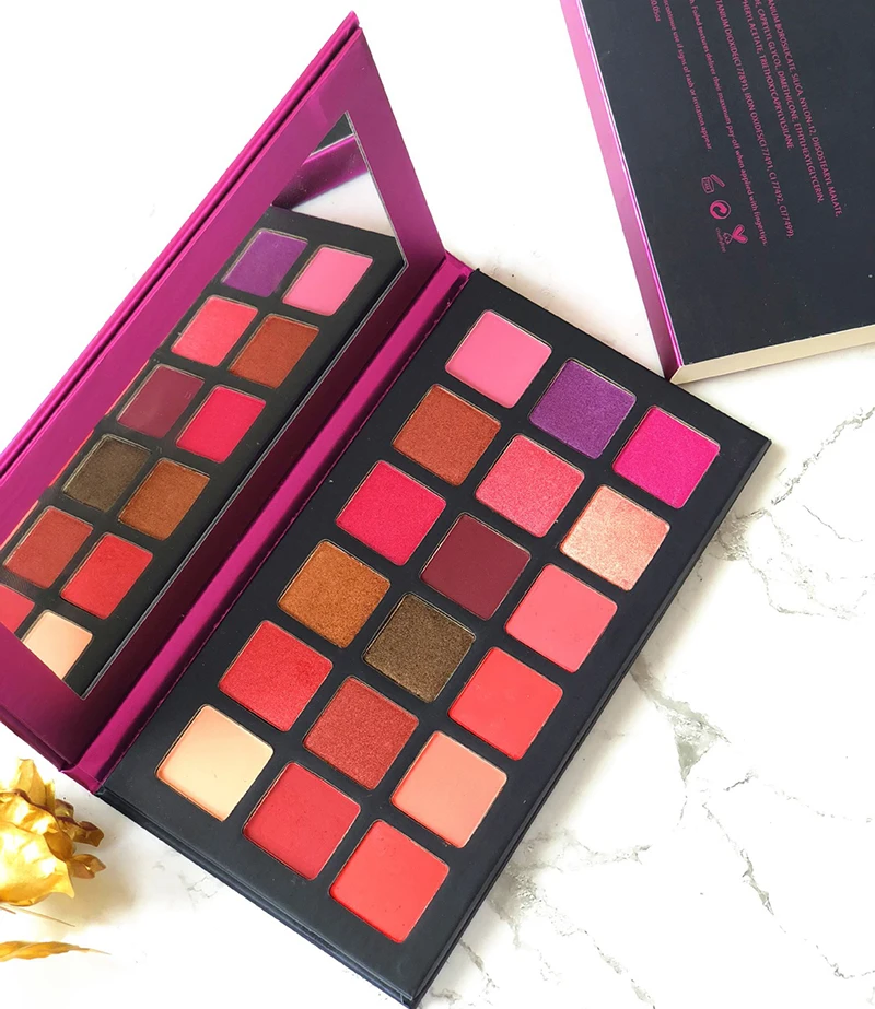 

no logo make up glitter marble pallet eye shadow palette