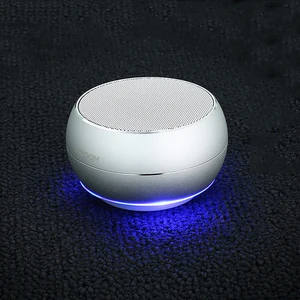 LED Light Metal Wireless Speaker