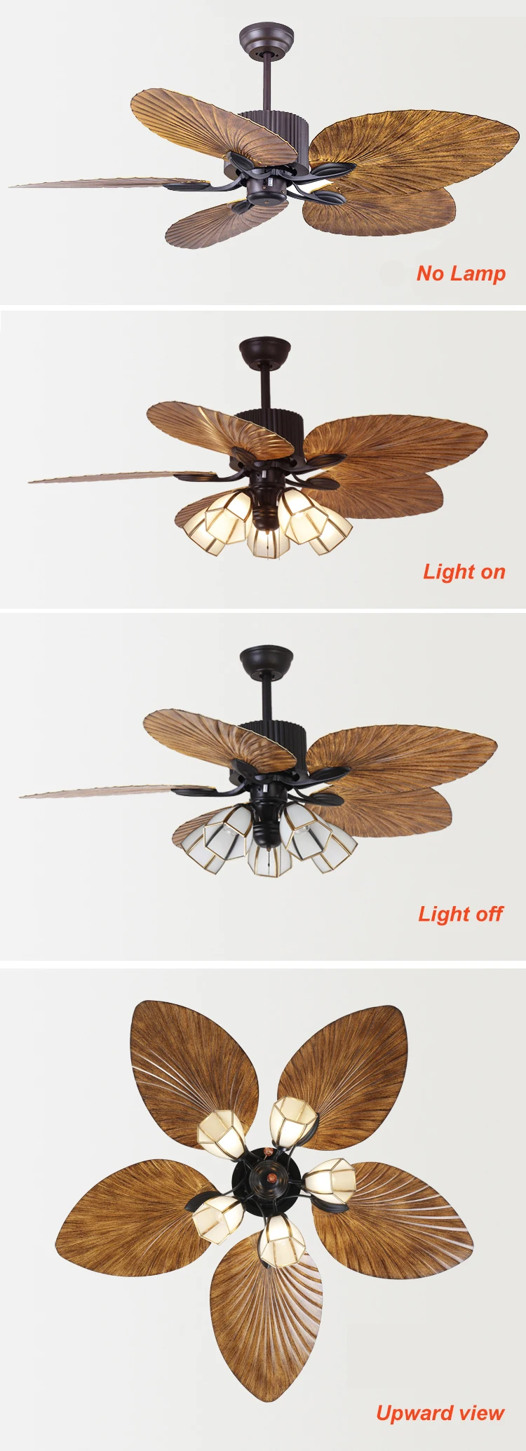 Modern Decorative Electric Motor Cooling Fan Rattan Ceiling Fan With Light And Remote View Rattan Fan Kbs Product Details From Shenzhen Kebaishi