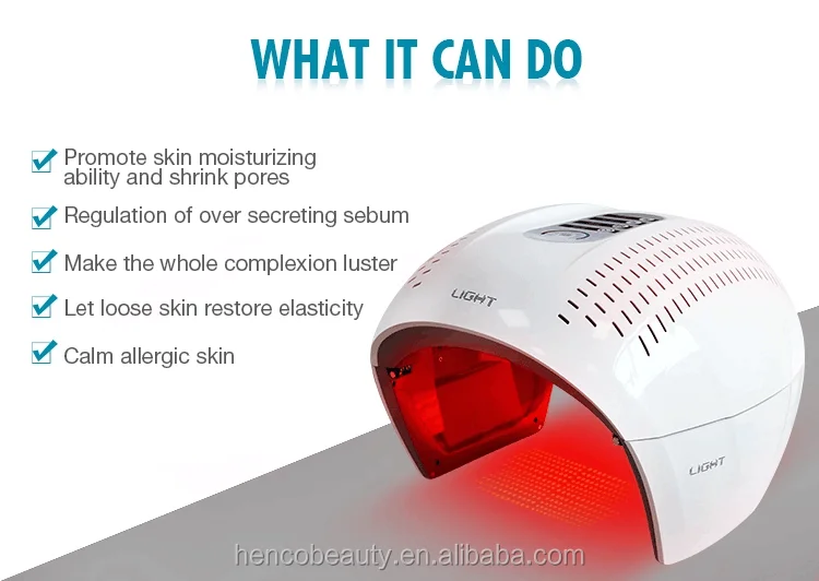 Korea bio-light acne treatment pdt led light therapy beauty device