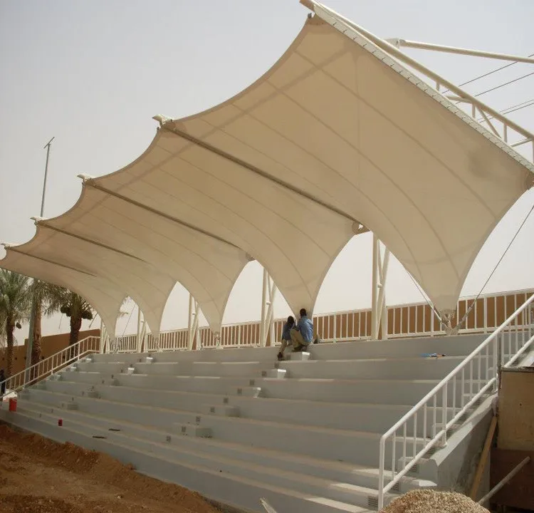 
PTFE Tensile Membrane Architecture Tensile Shade Structures 