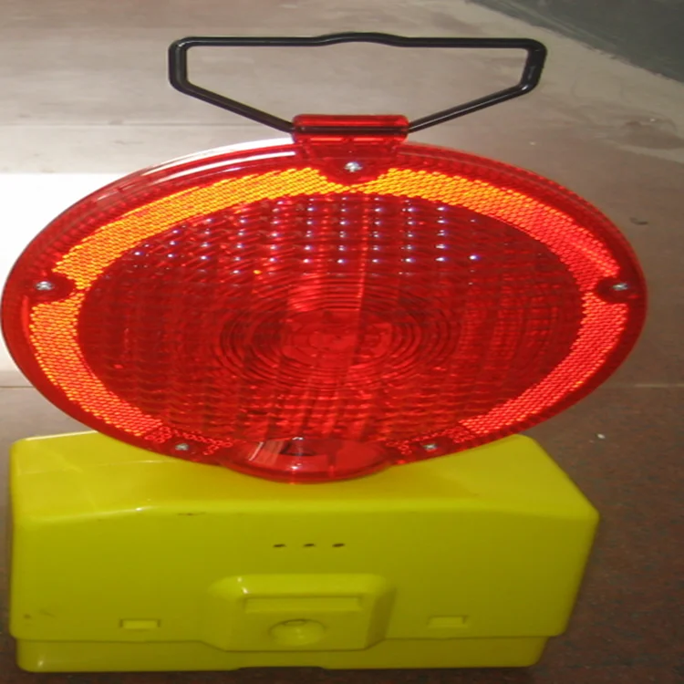 solar or battery  powered  Traffic Flash barricade lamp Trafic Led Light traffic warning light  lamp