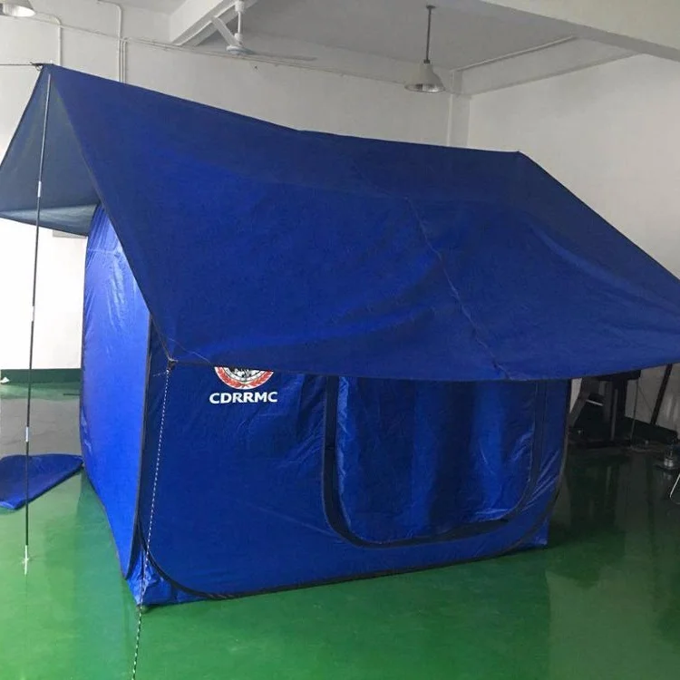 

hot sale big capacity Diaster tent with roof, Orange;red.blue;green;pink;black;white