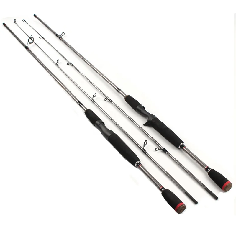 

1.8m/2.1m high quality fiberglass fishing rods spinning rod