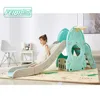 Wholesale rocket folding slide mini plastic indoor playground slide