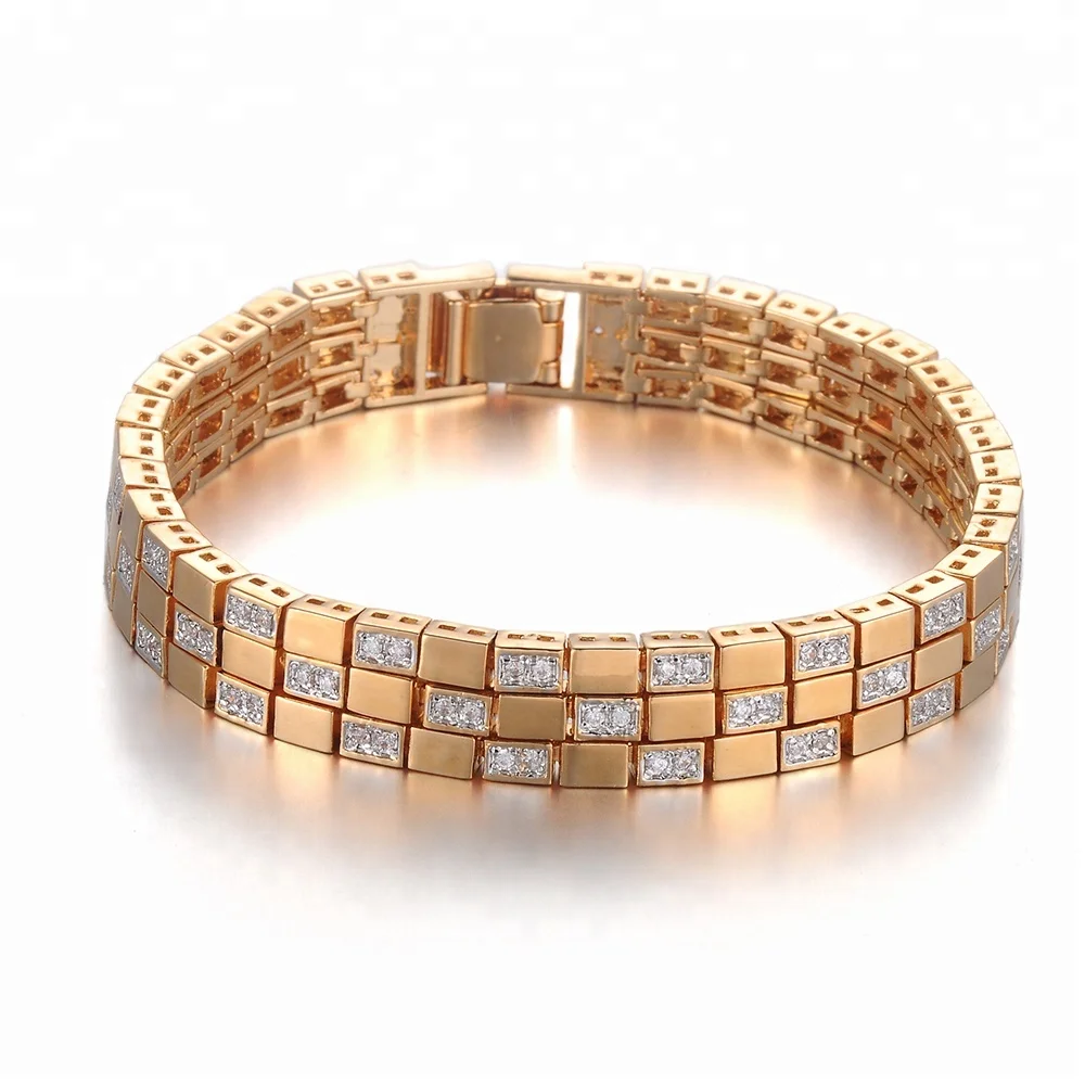 

14k gold jewelry bracelet men chain bracelet