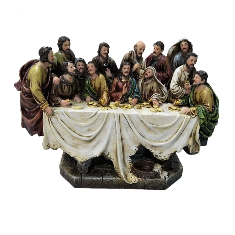 Last Supper Sculpture For Home Decoration Last Supper For Christmas