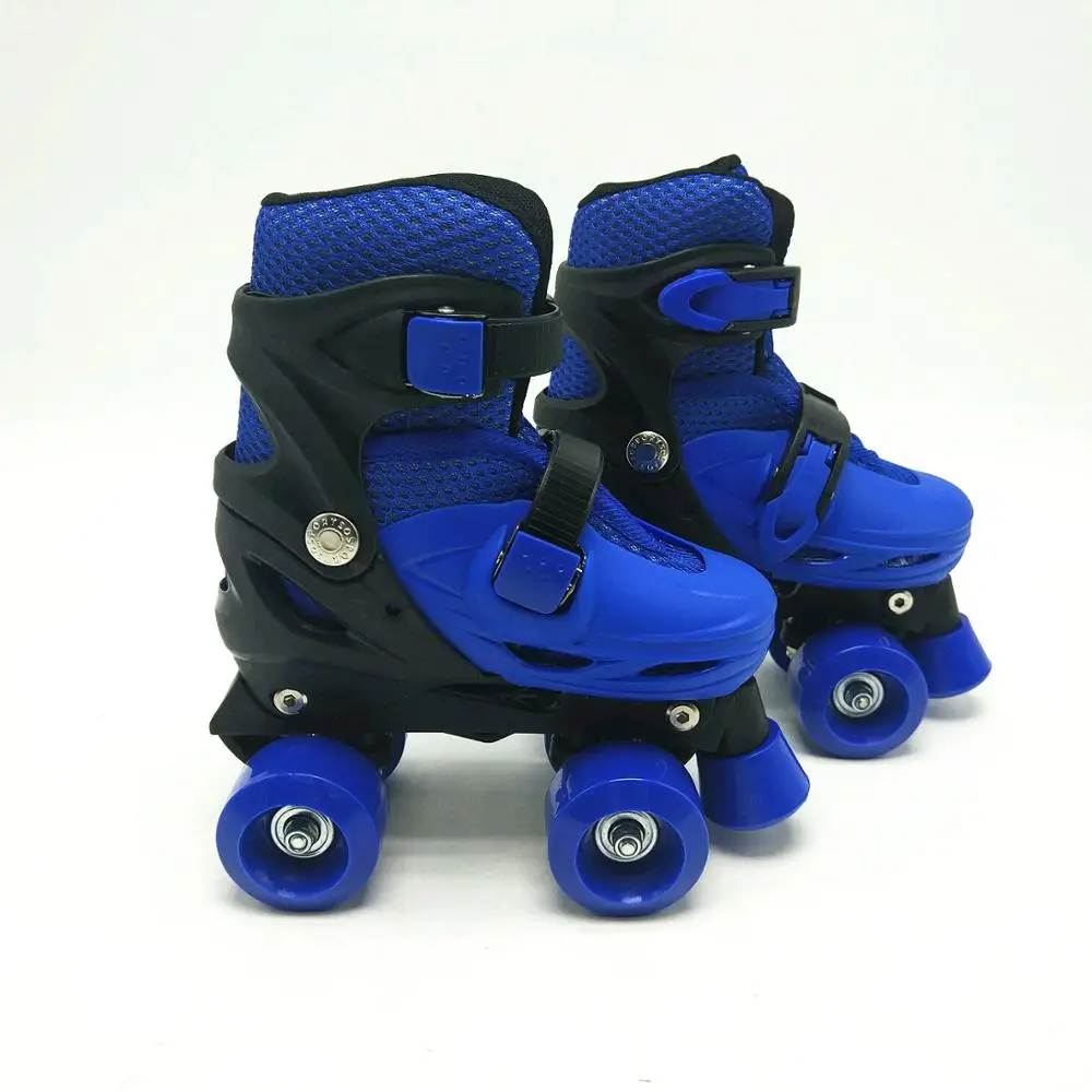 
2018 new design bounce inline skate patines set adjustable patines quad roller skate 